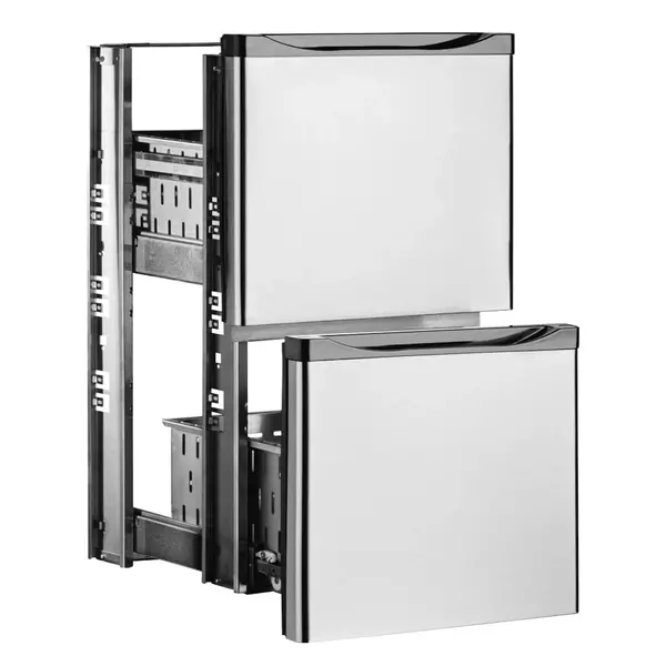 Ladenset | Marecos Barkoelkasten | RVS | 2 Laden
