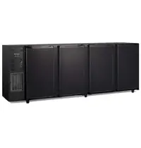 Marecos Barkoelkast | 794L | Zwart | +1°C/+8°C | Geforceerd | Draaideuren | 2675x565x890(h)mm