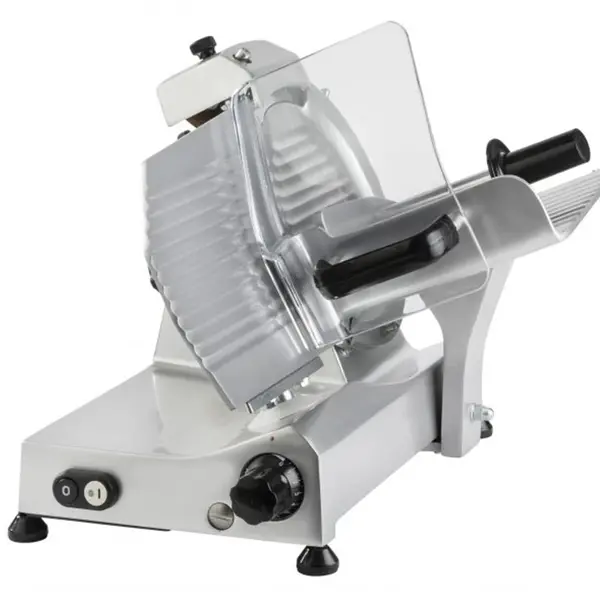 Vleessnijmachine | Mes Ø220mm | Capaciteit 190x160mm | Snijdikte 0-15mm (Traploos) | 0.19kW (230V) | 405x580x340(h)mm