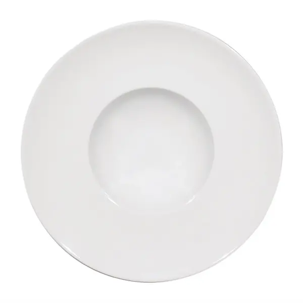 Borden | NAPOLI | Porselein | Wit | 12 Stuks | Ø230mm