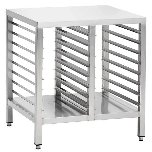RVS onderstel voor ovens 800mm | 16x 1/1 GN | 1000x700x850(h)mm