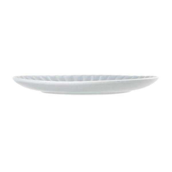Borden | CORALLITE | Porselein | Betongrijs | 6 Stuks | Ø280mm