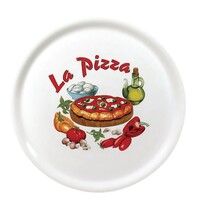 Saturnia Pizzaborden | Porselein | Wit | 6 Stuks | Ø310mm 
