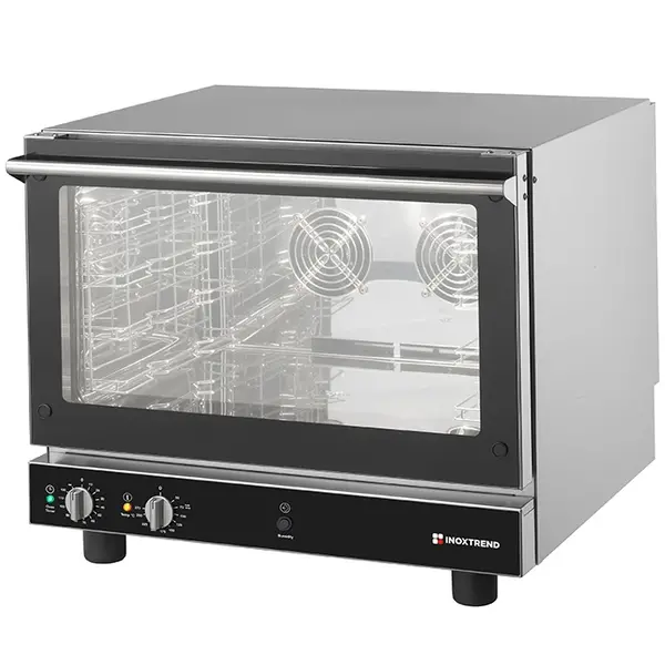 Heteluchtoven | 4 Niveaus (EN/GN) | Elektrisch | 50°C/270°C | 3.3kW (230V) | Bevochtiging (Handmatig) | 725x715x605(h)mm