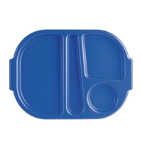 Olympia Maaltijdtrays | KRISTALLON | Kunststof | Blauw | 10 Stuks | 322x236x22(h)mm 