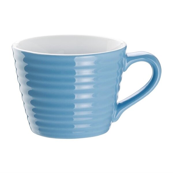 Mokken | CAFÉ | Keramiek | Blauw | 23cl | 6 Stuks | 125x74(h)mm