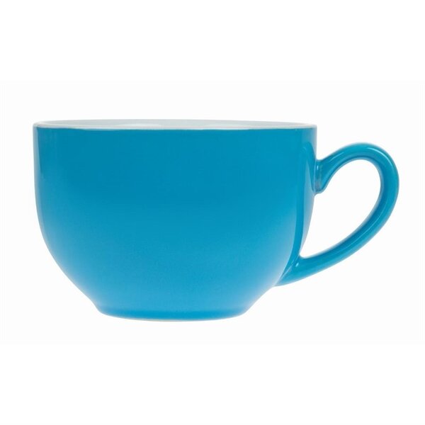 Cappuccinokopjes | CAFÉ | Keramiek | Blauw | 34cl | 12 Stuks | 60(h)mm