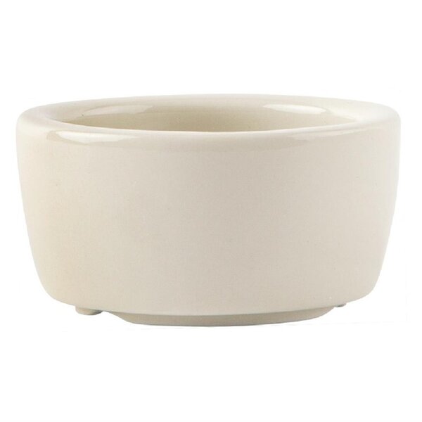 Boterschaaltjes | Keramiek |  Ivoor | 12 Stuks | Ø56mm