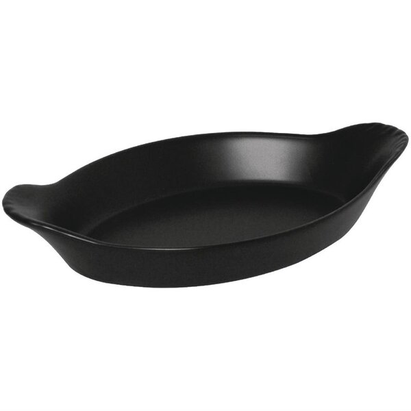 Tapasschaaltjes | Keramiek | Zwart | 21.5cl | 6 Stuks | 204x118x37(h)mm