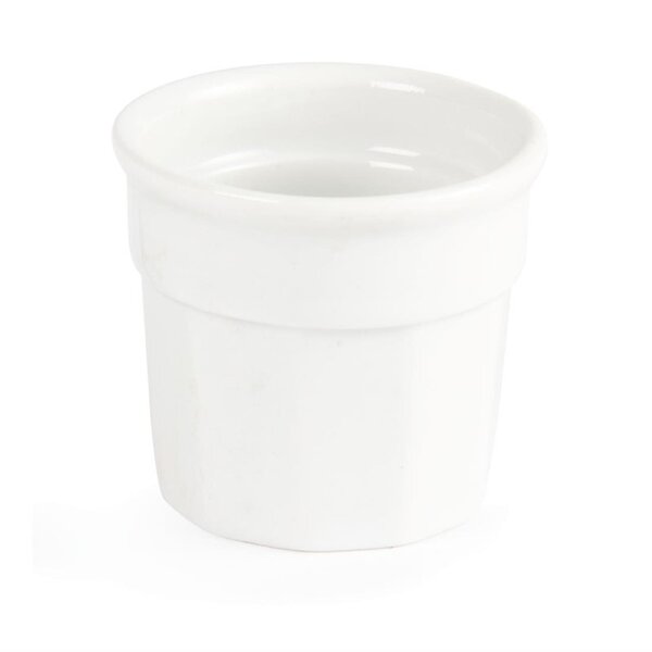 Sauspotjes | WHITEWARE | Porselein | Wit | 3.8cl | 12 Stuks | Ø50x45(h)mm