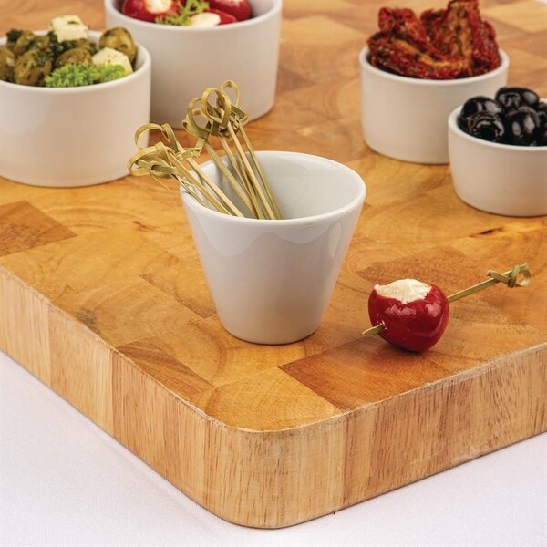 Ramekins | WHITEWARE | Porselein | Wit | 9.8cl | 12 Stuks | Ø70x32(h)mm
