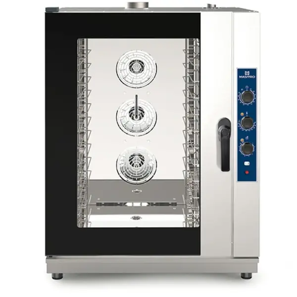 Combisteamer | Gas | 10 Niveaus (EN/GN) | ≤260°C | 20kW/0.83kW (230V) | 939x933x1321(h)mm