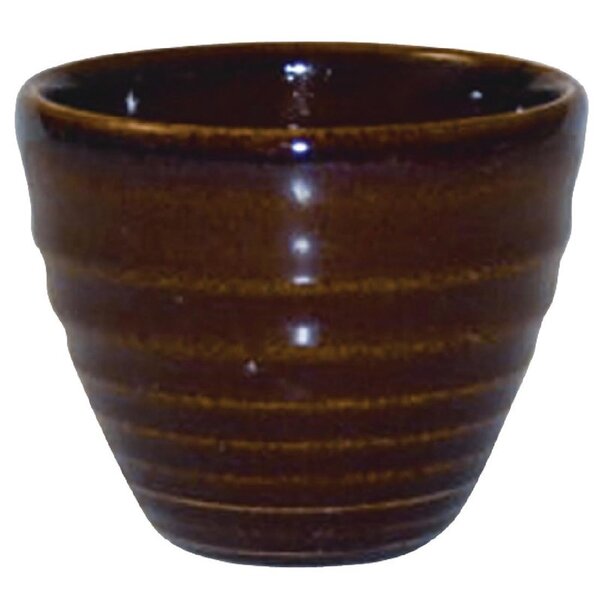 Dipschaaltjes | BIT ON THE SIDE | Porselein | Cinnamon | 11.4cl | 12 Stuks | Ø70mm