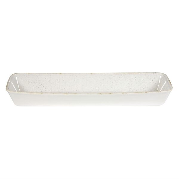 Serveerschalen | STONECAST | Keramiek | Barley White | 300cl | 2 Stuks | 160x530x62(h)mm