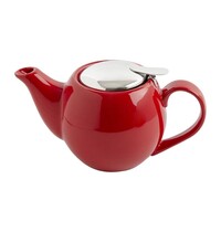 Olympia Theepot | CAFÉ |  Keramiek | Rood | 51cl | 194x110x104(h)mm 