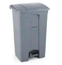 AmerBox Pedaalemmer | Kunststof (Grijs) | 87L | Klapdeksel | 500x410x815(h)mm 