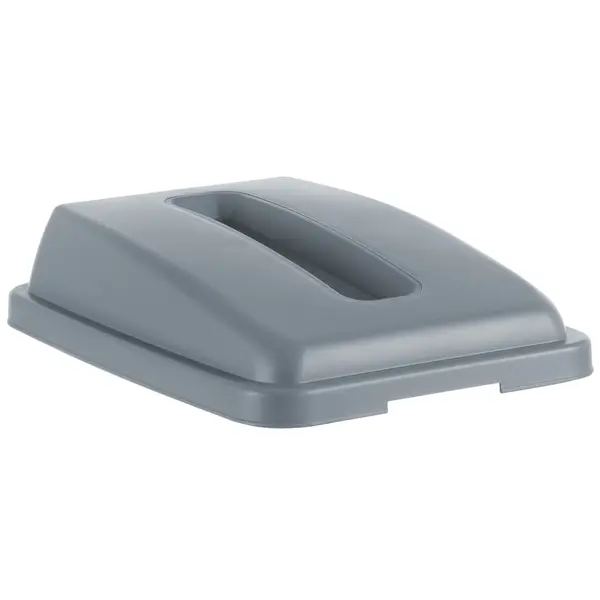 Deksel | AmerBox Afvalbak HEN-691137 | Rechthoekig Gat | Grijs | 660x470x30(h)mm