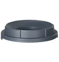AmerBox Deksel | AmerBox Afvalbak HEN-691403 | Rond Gat | Grijs | Ø510x120(h)mm 