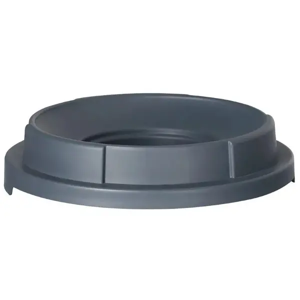 Deksel | AmerBox Afvalbak HEN-691403 | Rond Gat | Grijs | Ø510x120(h)mm
