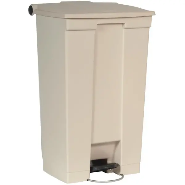 Pedaalemmer | Kunststof (Beige) | 87L | Klapdeksel | 500x410x825(h)mm