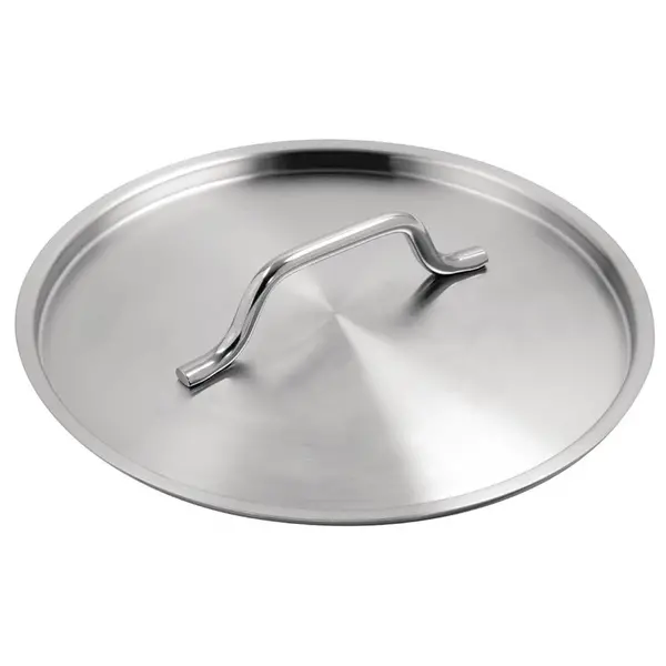 Steelpan | RVS | 5L | Div. Warmtebronnen | Incl. Deksel | Ø240x110(h)mm