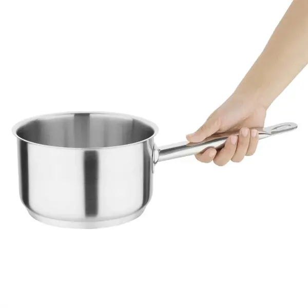 Steelpan | RVS | 2.6L | Div. Warmtebronnen | Ø180x110(h)mm