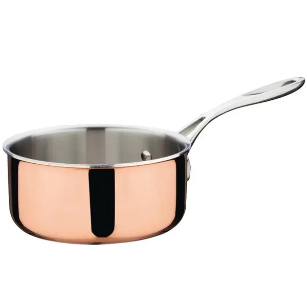Steelpan | TRI WALL | Koper | 1.5L | Gas/Inductie | Ø160x70(h)mm