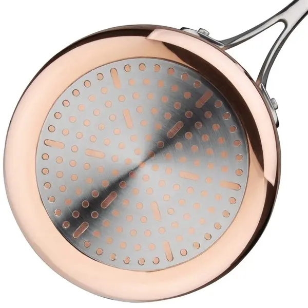 Steelpan | TRI WALL | Koper | 1.5L | Gas/Inductie | Ø160x70(h)mm