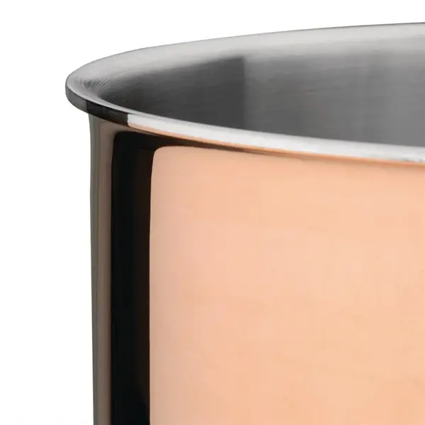 Steelpan | TRI WALL | Koper | 1.5L | Gas/Inductie | Ø160x70(h)mm