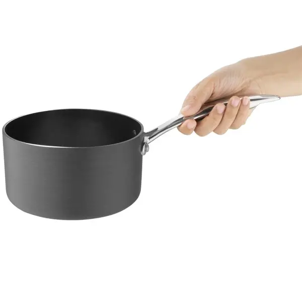 Steelpan | Aluminium (Antiaanbaklaag) | 1.76L | Gas/Inductie | Ø160x90(h)mm