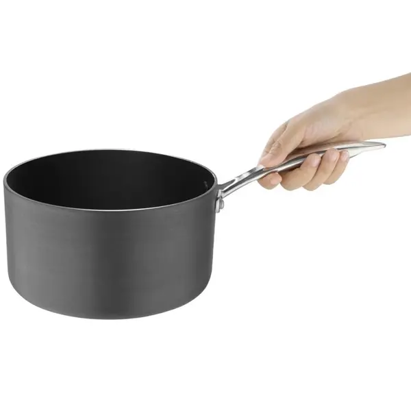 Steelpan | Aluminium (Antiaanbaklaag) | 3.2L | Gas/Inductie | Ø200x110(h)mm