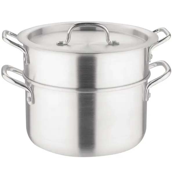 Bain-mariepan | Aluminium | 4L | Div. Warmtebronnen | Incl. Deksel | Ø240mm