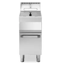 Modular Friteuse | FUN 700 | Aard-/Propaangas | 13L | ≤190°C | 11kW | Aftapkraan | Piëzo Ontsteking | 400x700x843/991(h)mm 