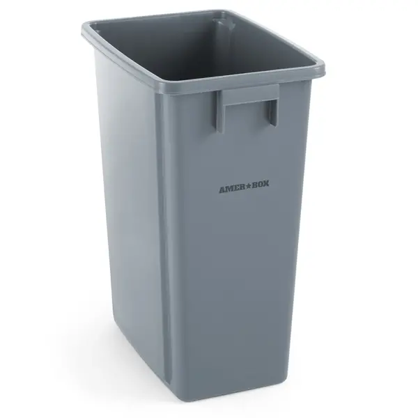 Afvalbak | Kunststof (Grijs) | 60L | Open | 455x315x580(h)mm