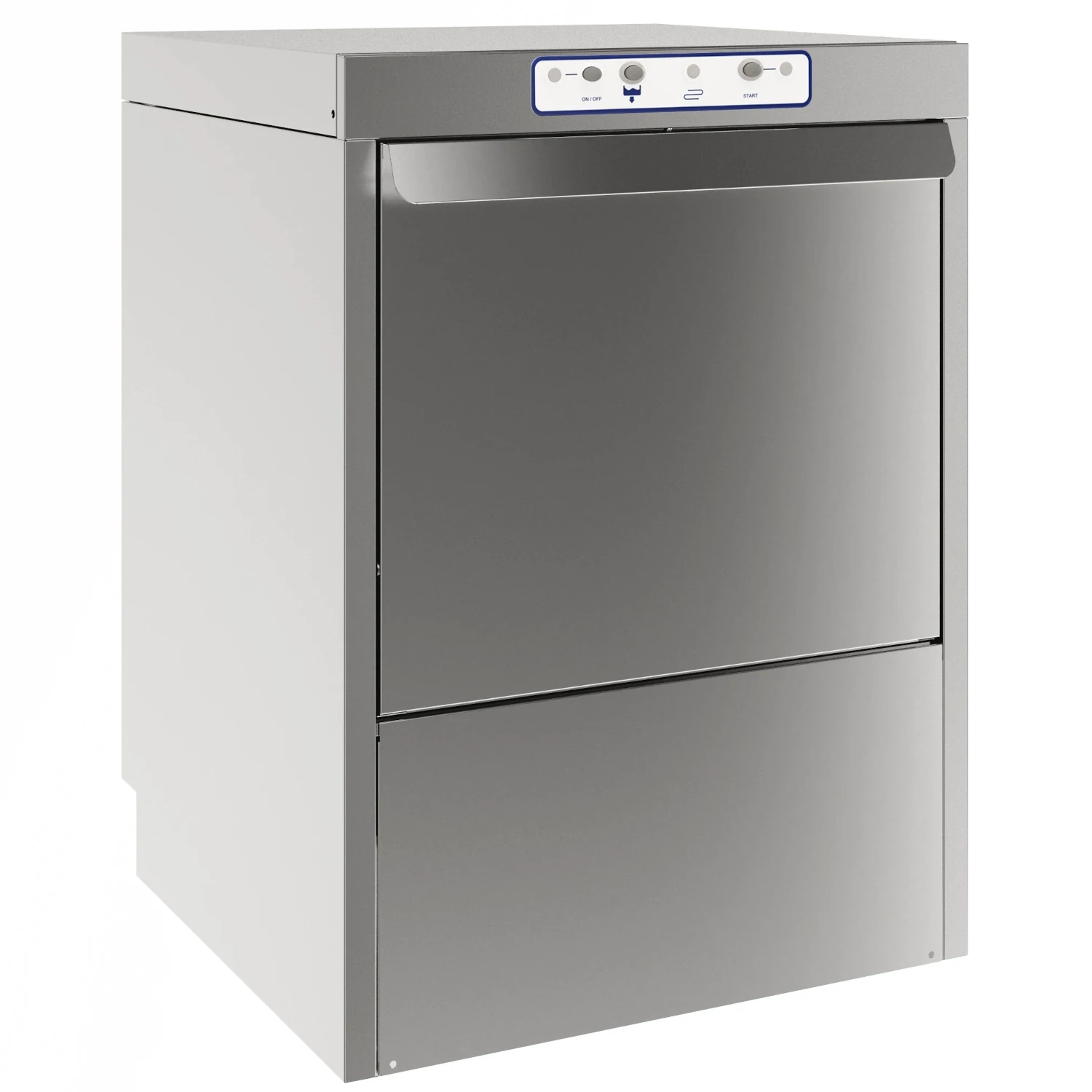 Horeca Vaatwasser | SMART | Mand 500x500 | Afvoerpomp | Zeeppomp | Naglanspomp | 230V | Dubbelwandig | 600x600x820(h)mm