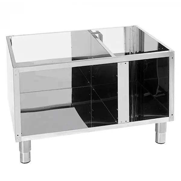 Onderstel | FUN 600 | RVS | Open Kast | 900x490x570(h)mm