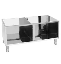 Modular Onderstel | FUN 600 | RVS | Open Kast | 1200x490x570(h)mm 