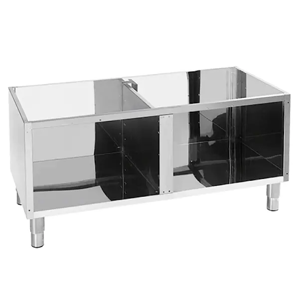 Onderstel | FUN 600 | RVS | Open Kast | 1200x490x570(h)mm