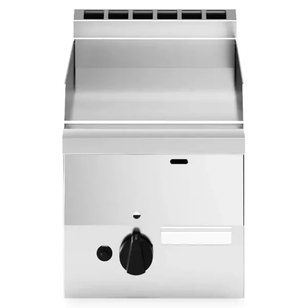 Bak-/Grillplaat | FUN 600 | Aard-/Propaangas | Glad Oppervlak 296x470 (Staal) | 5.2kW | Piëzo Ontsteking | 300x600x410(h)mm