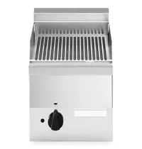 Modular Bak-/Grillplaat | FUN 600 | Elektrisch | Gegroefd Oppervlak 296x470 (Staal) | 3kW (230V) | 300x600x410(h)mm 