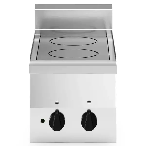 Glaskeramisch Fornuis | FUN 600 | Elektrisch | 2 Kookpunten (Ø200) | 3.6kW (400V) | 300x600x410(h)mm