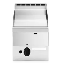 Modular Bak-/Grillplaat | FUN 600 | Gas | Glad Oppervlak 296x470 (Verchroomd) | 5.2kW | Piëzo Ontsteking | 300x600x410(h)mm 