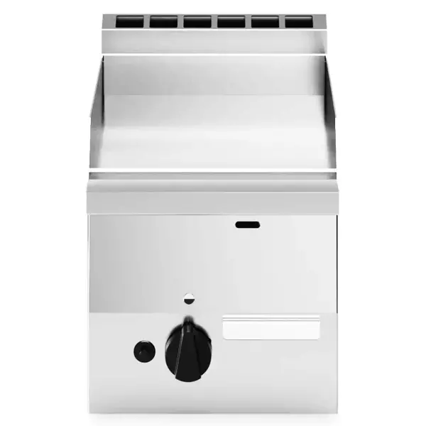 Bak-/Grillplaat | FUN 600 | Gas | Glad Oppervlak 296x470 (Verchroomd) | 5.2kW | Piëzo Ontsteking | 300x600x410(h)mm