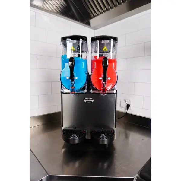 Slushmachine | GRANITA | 2x 12L | Instelbare Snelheid | Interne Verlichting | 0.87kW (230V) | 415x507x810(h)mm