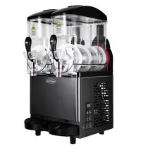 CombiSteel Slushmachine | GRANITA | 2x 12L | Instelbare Snelheid | Interne Verlichting | 0.87kW (230V) | 415x507x810(h)mm 