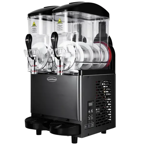 Slushmachine | GRANITA | 2x 12L | Instelbare Snelheid | Interne Verlichting | 0.87kW (230V) | 415x507x810(h)mm