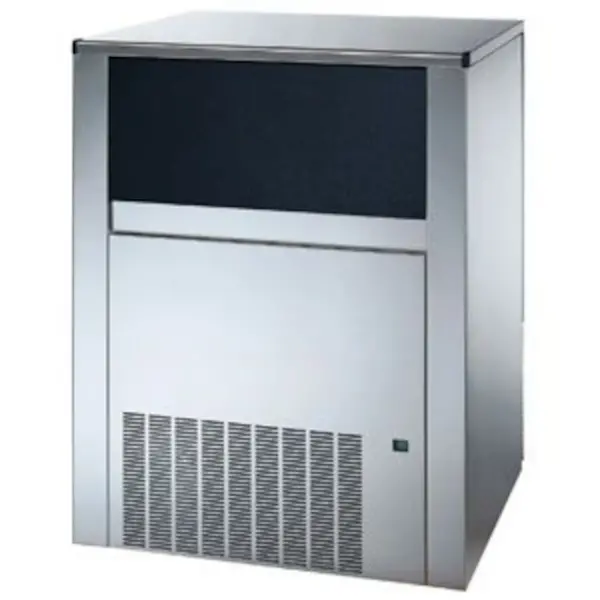 IJsblokjesmachine | Volle Blokjes (17g) | 155kg/24u | Bunker 65kg | Luchtgekoeld | Afvoerpomp | 840x740x1075/1185(h)mm
