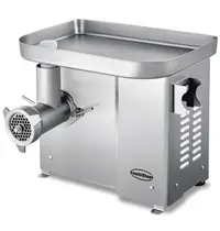 CombiSteel Vlees-/Gehaktmolen | Mes N°22 (Ø220mm) | 250 kg/u | Verwijderbare Kop | 1.1 kW (400V) | Incl. 3 Roosters (Ø3/6/8mm) | 479x420x416(h)mm