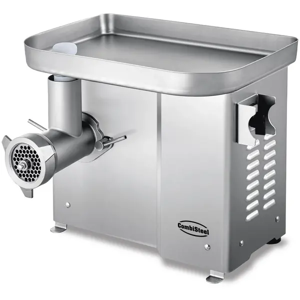 Vlees-/Gehaktmolen | Mes N°12 (Ø120mm) | 150 kg/u | Verwijderbare Kop | 0.55 kW (230V) | Incl. 3 Roosters (Ø3/6/8mm) | 429x382x405(h)mm