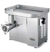 CombiSteel Vlees-/Gehaktmolen | Mes N°22 (Ø220mm) | 250 kg/u | Verwijderbare Kop | 0.75 kW (230V) | Incl. 3 Roosters (Ø3/6/8mm) | 479x420x416(h)mm